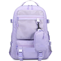 School Laptop Backpack Female High School Student Schoolbag Large Capacity Fashion Backpack Male